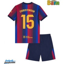 Barcelona Andreas Christensen #15 Hjemmedraktsett Barn 2026-27 Kortermet (+ Korte bukser)